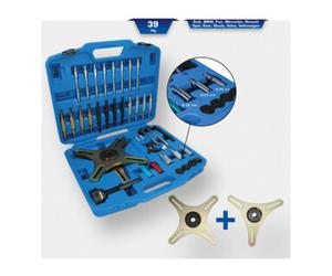 Brilliant Tools Brilliant Tools Jeu d’outils de centrage pour embrayage SAC, 39 pcs pour AUDI, BMW, Fiat, Mercedes, Renault, Opel, Seat, Skoda, Volvo, Volkswagen Quantité:1