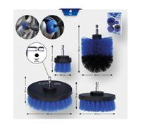 Brilliant Tools Brilliant Tools Jeu de brosses pour perceuses, 4 pcs Quantité:1