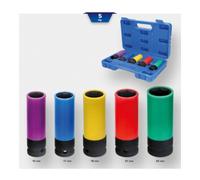 Brilliant Tools Brilliant Tools Jeu de douilles à chocs 1/2" pour jantes aluminium, 5 pcs Quantité:1