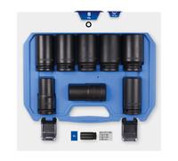 Brilliant Tools Brilliant Tools Jeu de douilles hexagonales 3/4", 8 pcs, longues, 24 - 36 mm Quantité:1
