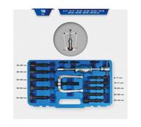 BRILLIANT TOOLS Jeu d'extracteurs de roulements 16 pièces
