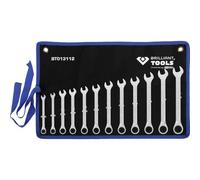 Brilliant Tools Jeu de clés à œil à cliquet BT013112 Ouvertures métriques 8–53 mm