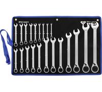 Brilliant Tools Brilliant Tools Jeu de clés polygonales à cliquet réversible, 21 pcs, 6 - 32 mm Quantité:1