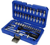 Brilliant Tools Brilliant Tools Jeu de clés à douille 1/4", 46 pcs Quantité:1