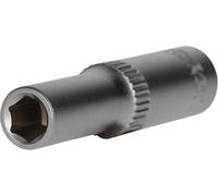 Brilliant Tools Brilliant Tools Douille 6 pans 1/4", version longue, 6 mm Quantité:1