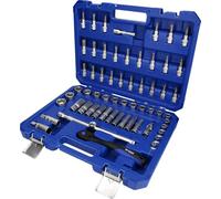 BRILLIANT TOOLS Jeu de douilles BT021061 3/8" – 60 pièces – Acier