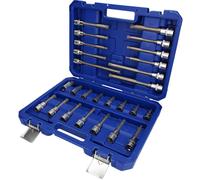 BRILLIANT TOOLS Jeu de 26 douilles RIBE 1/2" en acier BT022026