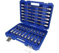 BRILLIANT TOOLS Jeu de douilles à embout 1/2" 32 pcs. profil Torx - BT022532