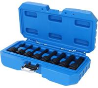 Brilliant Tools Jeu de douilles à embout 1/2" Kraft, Torx, 8 pces, T30 - T80