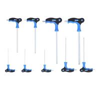 Brilliant Tools Brilliant Tools Jeu de clés mâles coudées 6 pans creux à tête sphérique à poignée en T, 9 pièces Quantité:1