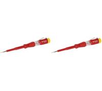 BRILLIANT TOOLS BT120900 Tournevis testeur 100-500V [Powered by KS TOOLS] (Lot de 2)