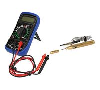 Brilliant Tools BT122900 Multimètre numérique [Powered by KS Tools] & BT121900 Testeur de Tension 6-24V 6-24 V [Powered by KS Tools]