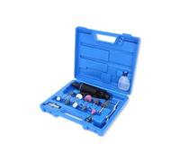 BRILLIANT TOOLS BT160700 Mini jeu de meuleuses axiales pneumatiques, 15 pcs [Powered by KS TOOLS]