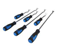 Brilliant Tools Jeu d'outils BT511045 pour dégrafer clips d'habillage 6 pièces 4,8/10 mm