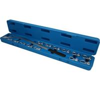 BRILLIANT TOOLS BT571060 Jeu de clés pour poulie et tendeur, 15 pcs [Powered by KS TOOLS]