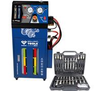 BRILLIANT TOOLS BT626050 Unité de rinçage pour boîte de vitesse automatique, avec jeu d’adaptateurs 35 pcs [Powered by KS TOOLS]