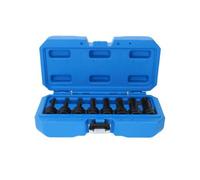BRILLIANT TOOLS Jeu de douilles à embout 1/2" Kraft Torx 8pcs T30 - T80 - BT022600