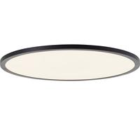 Brilliant Plafonnier LED Tuco HK19479S76 38W 50cm dimmable télécommande noir/blanc