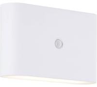 Brilliant Xino G80605/05 Applique LED extérieure avec détecteur de mouvement LED LED intégrée 34 W blanc