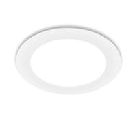 BRILONER - 1x spot LED encastrable 230V plat, lumière blanc neutre, 18W, 1980lm, LED Spot, spots de plafond, LED Spots 230V, lampes encastrées, 68mm, 220x30mm (DxH), blanc