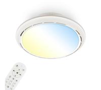 Briloner 3973016 DISON Plafonnier LED LED CEE: F (A - G) 41.5 W blanc