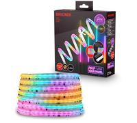 BRILONER - Kit complémentaire Pimp Your Panel RGBICW COB LED Strip 2,6 m | Extension, changement de couleur, lumière homogène, télécommande, 230 V, pour panneaux acoustiques, bandes LED