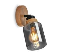 BRILONER - Lampe de lecture, Applique intérieure, Lampe, Applique intérieure, Pivotant, Lampe de salon, Noir