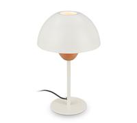 BRILONER - Lampe de table avec interrupteur à fil, E14, max. 25W, lampe de table, lampe de chevet, de bureau, de salon à poser, lampe à poser, table salon, 20 x 31 cm, coffee