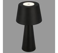 BRILONER - Lampe de table LED rechargeable, gradation progressive, tactile, lumière mobile, noir
