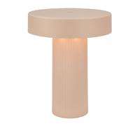 BRILONER - Lampe de table sans fil, variateur tactile progressif, fonction mémoire, ip44, câble usb-c, batterie remplaçable, de chevet sans fil, salon à poser, 16 x 20 cm, beige