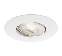 Briloner - Lampe Encastrable Led Ultraplate, 9 Cm, 5 W, Blanc Leuchten