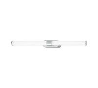 BRILONER - Lampe LED pour miroir de salle de bain, lampe de miroir de salle de bain, lampe murale, IP44, couleur de lumière blanc neutre, 9W, chrome mat, 60 cm