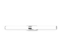 BRILONER - Lampe miroir salle de bain IP44 avec protection contre les projections d’eau, montage mural, 4.000K blanc neutre, applique miroir salle de bain, miroir lampe, 60 x 6,5 x 4,5 cm, chrome