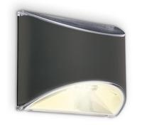 BRILONER - Lampes solaires pour l'extérieur Suspendues, Applique murale LED pour l'extérieur, Applique murale pour l'intérieur, Projecteur LED pour l'extérieur, Anthracite