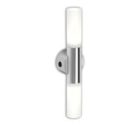 Briloner Leuchten 2148-028 Applique murale pour salle de bains 2 ampoules E14 Chromé, Chrom