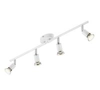 Briloner Leuchten 2767-046 Plafonnier LED GU10 3 W Métal/ Blanc