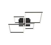 Briloner Leuchten 3128-015 Plafonnier LED orientable à intensité variable Noir 48 W 4000 lm 3000 K 750 x 470 x 73 mm