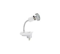 Briloner Leuchten Lampe LED avec bras flexible et interrupteur marche/arrêt 250 lm 3000 Kelvin Blanc 3 W 170 x 65 x 120 mm