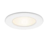 Briloner Leuchten - Luminaire LED, set de 3, lampes de plafond de 6 Watt chacune, 450 Lumen chacune, 3.000 Kelvin, IP44, blanc, 115x30mm (DxH)