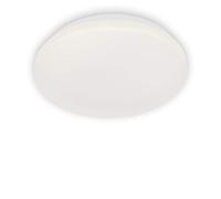 Briloner Leuchten - Plafonnier LED, lampe de salle de bain, lampe de salle de bain, IP44, 12 Watt, 1.200 Lumen, 4.000 Kelvin, blanc, Ø 28,8cm