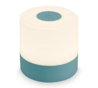 BRILONER - Mini lampe de table LED sans fil, Lampe de chevet à intensité variable Touch, Lampe de bureau, Lampe de lecture, Lampe de table extérieure & intérieure, Bleu