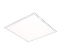 BRILONER - Plafonnier à LED carré en blanc - Panneau à LED 38 W, 59,5 x 59,5 cm - Couleur de lumière blanc neutre - Idéal pour salon, bureau ou atelier