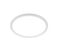 BRILONER - Plafonnier de salle de bain LED avec rétroéclairage, lampe de salle de bain LED IP44, ultra plate, lumière blanc neutre, blanc, 290x35 mm (PxH)