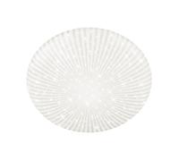 BRILONER - Plafonnier LED avec ciel étoilé, lumière blanche neutre, décor, lustre salon, lustre chambre, luminaire plafonnier, plafonnier salon, 38x7 cm, blanc