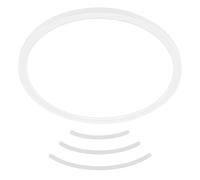 BRILONER - Plafonnier LED avec détecteur de mouvement IP44 portée 3m, couleur de lumière blanc neutre, plat, détection 120 degrés, plafonnier LED, panneau LED, 29x3 cm, blanc
