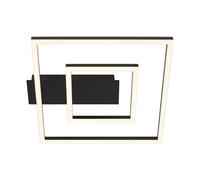 BRILONER - Plafonnier LED Frame, plafonnier LED blanc chaud, lampe 18W, lampe de salon, lampe de chambre, 320x300x50 mm (LxlxH)