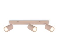 BRILONER - Plafonnier orientable, douille GU10, max. 9 W, spot de plafond, luminaire plafonnier, lustre salon, lumière plafond, lustre chambre, salle à manger, 44 cm, Beige