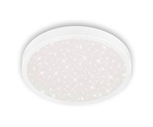 Briloner - Sternenhimmel Cct Led Plafonnier Lighten Runa, 24 W, 3000 Lm, Ip20, Blanc, Métal-Plastique, 38 Cm