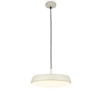Briloner - Suspension luminaire LED avec lumière blanc chaud, 14,5W, 1800lm, suspension d'éclairage intérieur, chambre, cuisine, luminaire salon, 35 x 120 cm, Warm Grey Coffee