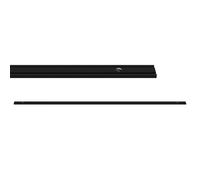 BRILONER - Système de rail Luxtrail Rail d'alimentation, Accessoires, Composant d'extension, 1m, Noir